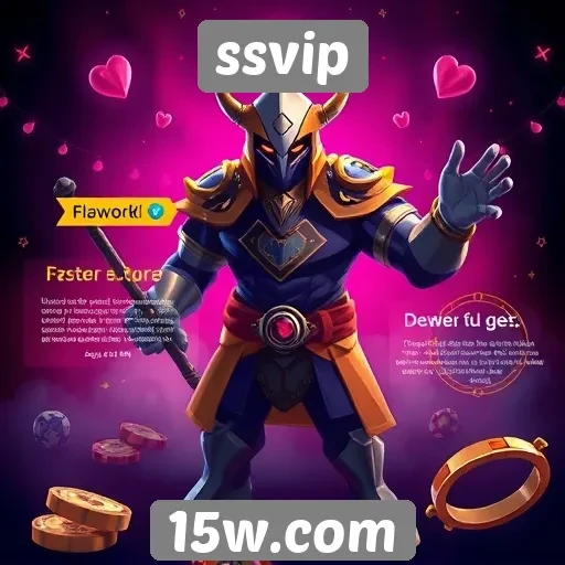 Variedade de jogos disponíveis no ssvip